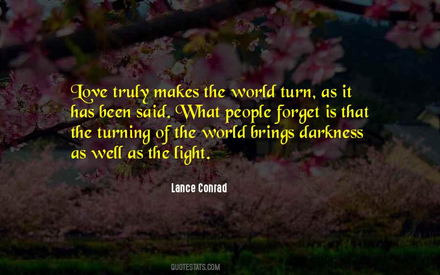 Lance Conrad Quotes #1534639