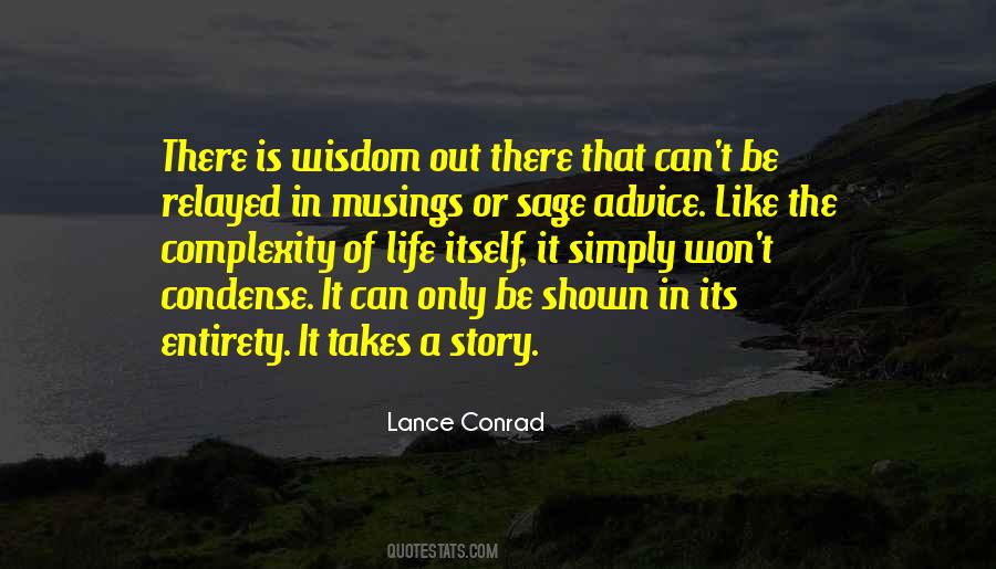 Lance Conrad Quotes #1714533