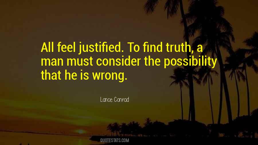 Lance Conrad Quotes #316563