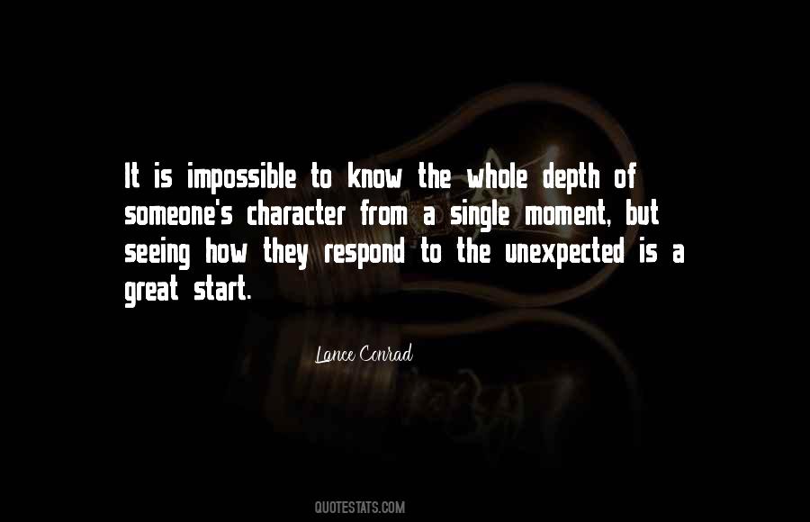 Lance Conrad Quotes #770226