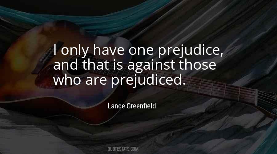 Lance Greenfield Quotes #868152