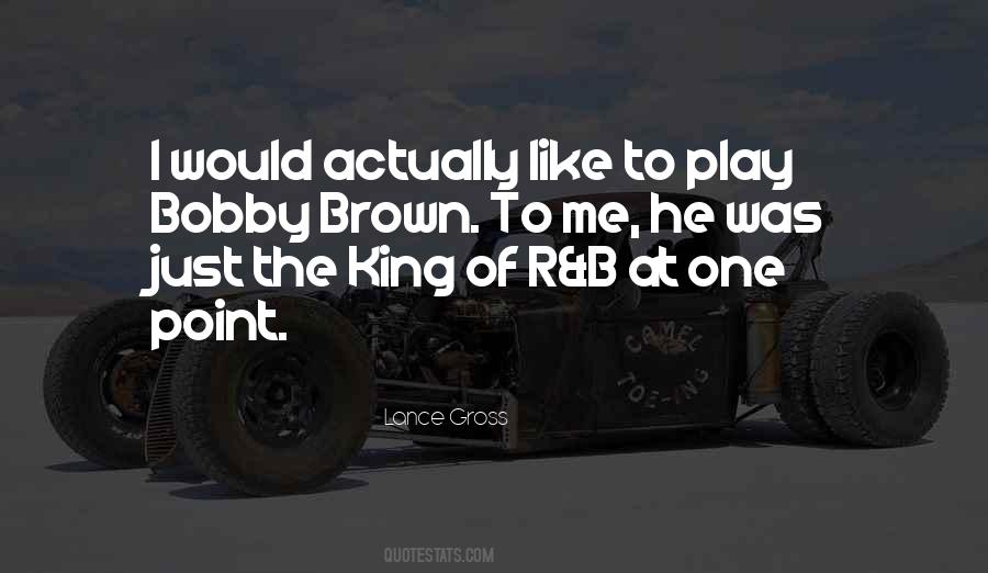 Lance Gross Quotes #547641