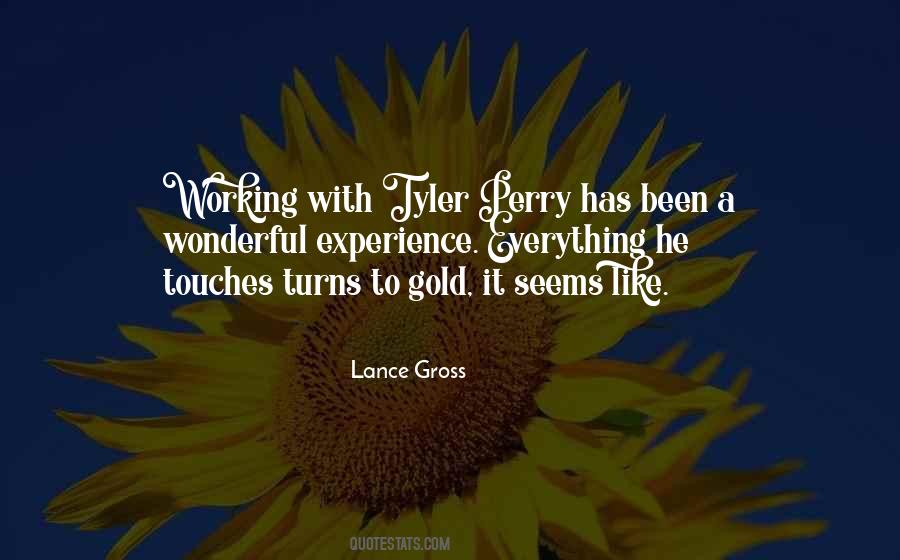 Lance Gross Quotes #61559