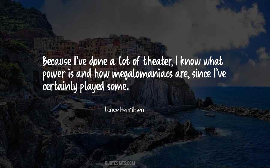 Lance Henriksen Quotes #1649302