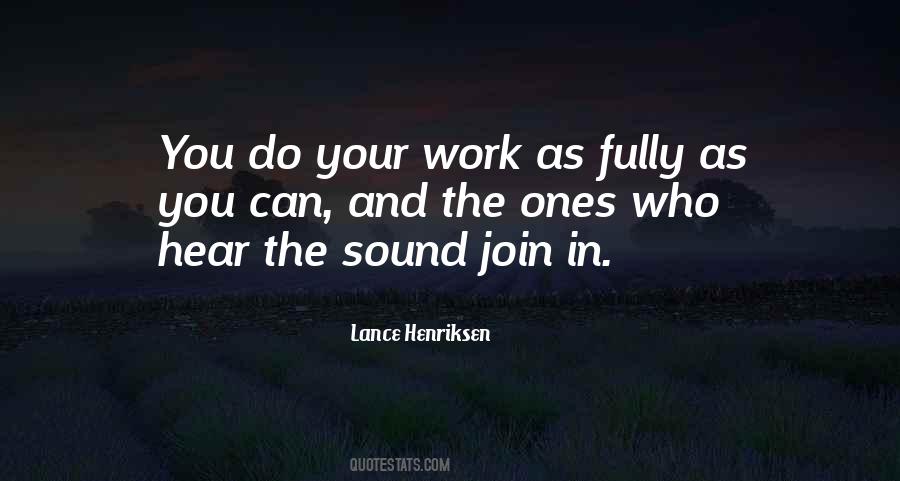 Lance Henriksen Quotes #1772788