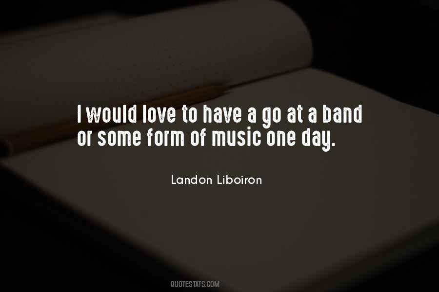 Landon Liboiron Quotes #1204085