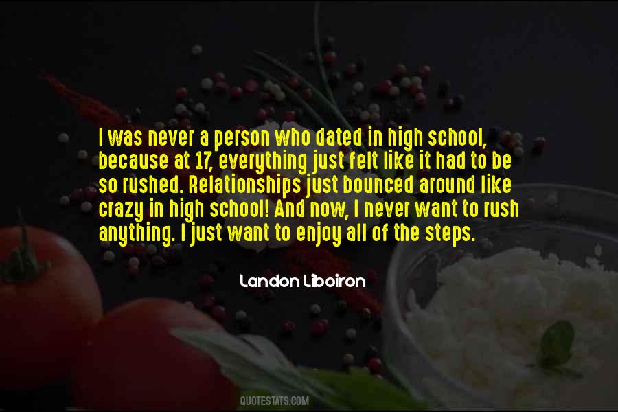 Landon Liboiron Quotes #1712236