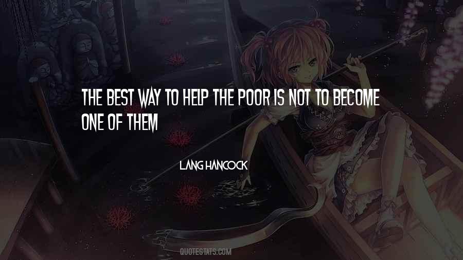 Lang Hancock Quotes #1143795 Lang Hancock Quotes #1143795