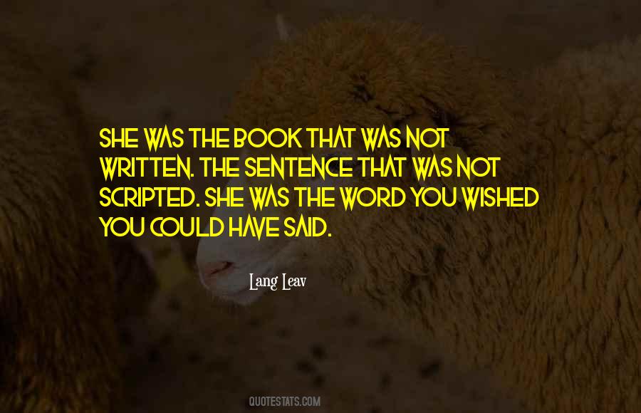 Lang Leav Quotes #109752