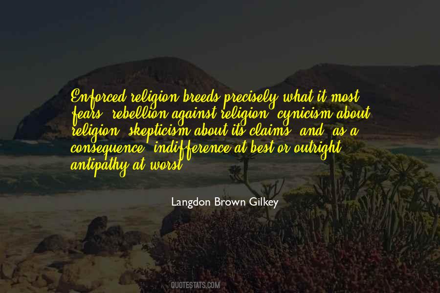 Langdon Brown Gilkey Quotes #1007837