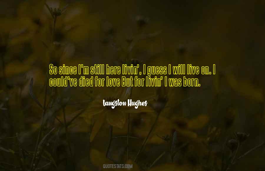 Langston Hughes Quotes #219854