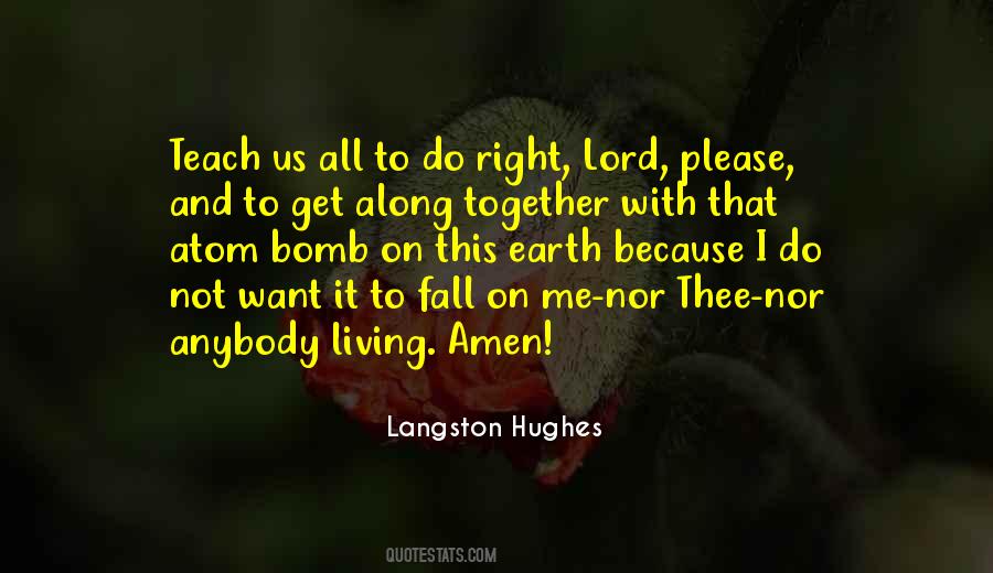 Langston Hughes Quotes #971858