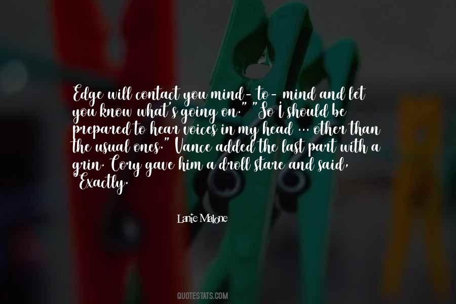 Lanie Malone Quotes #502962