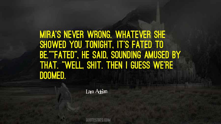 Lara Adrian Quotes #559581