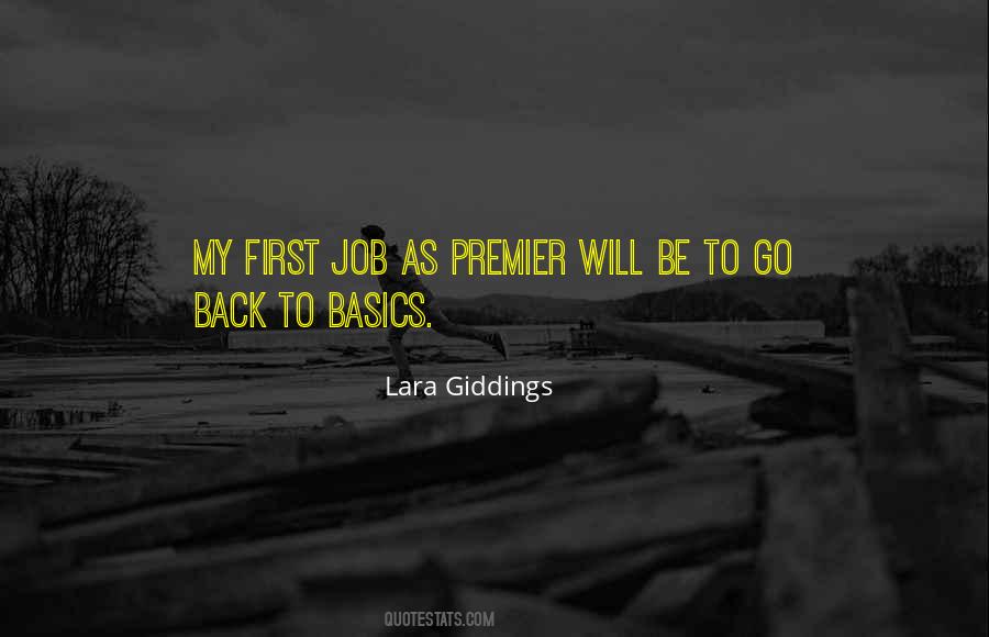 Lara Giddings Quotes #1507197