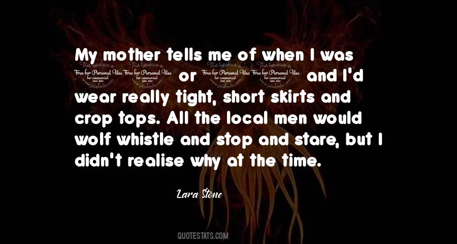 Lara Stone Quotes #968537