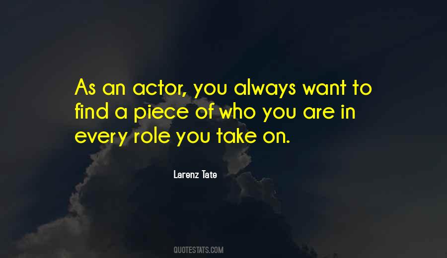 Larenz Tate Quotes #683862