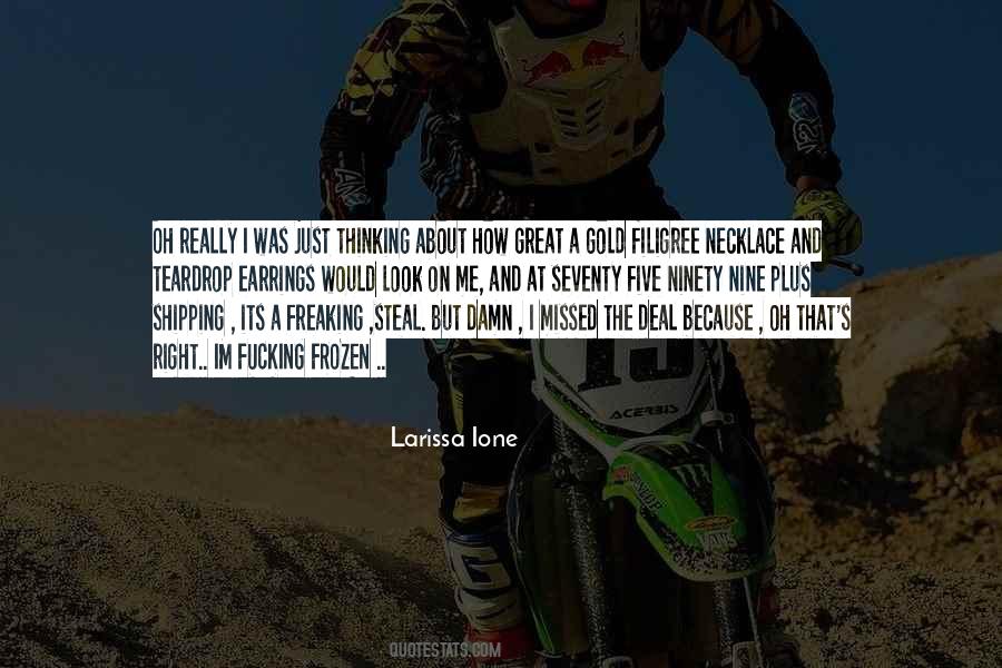Larissa Ione Quotes #265549