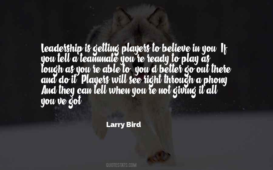 Larry Bird Quotes #1681665