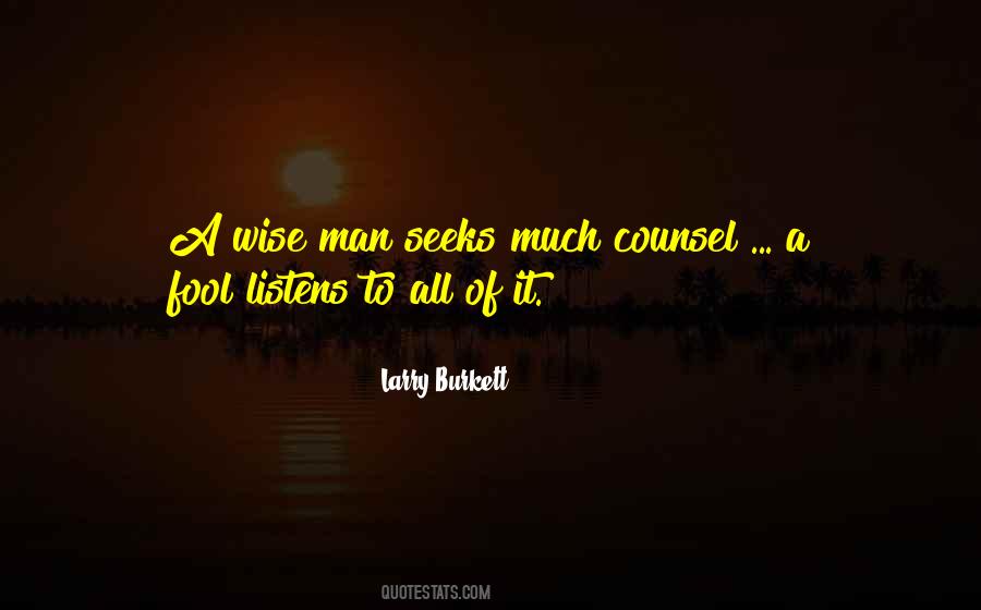 Larry Burkett Quotes #124187