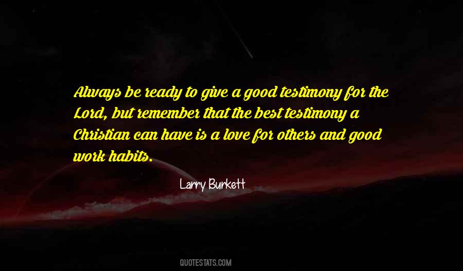 Larry Burkett Quotes #1615577