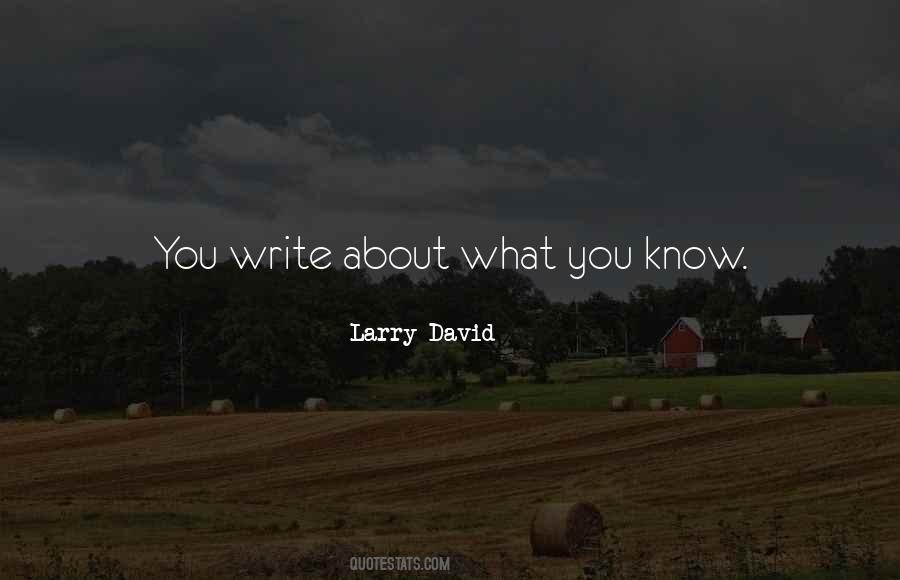 Larry David Quotes #1741123