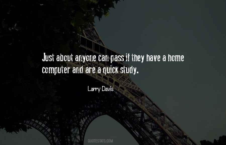 Larry Davis Quotes #1360912