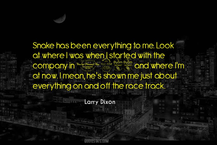 Larry Dixon Quotes #14736