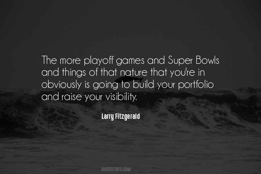 Larry Fitzgerald Quotes #1775202