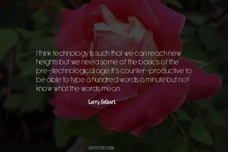 Larry Gelbart Quotes #1806576