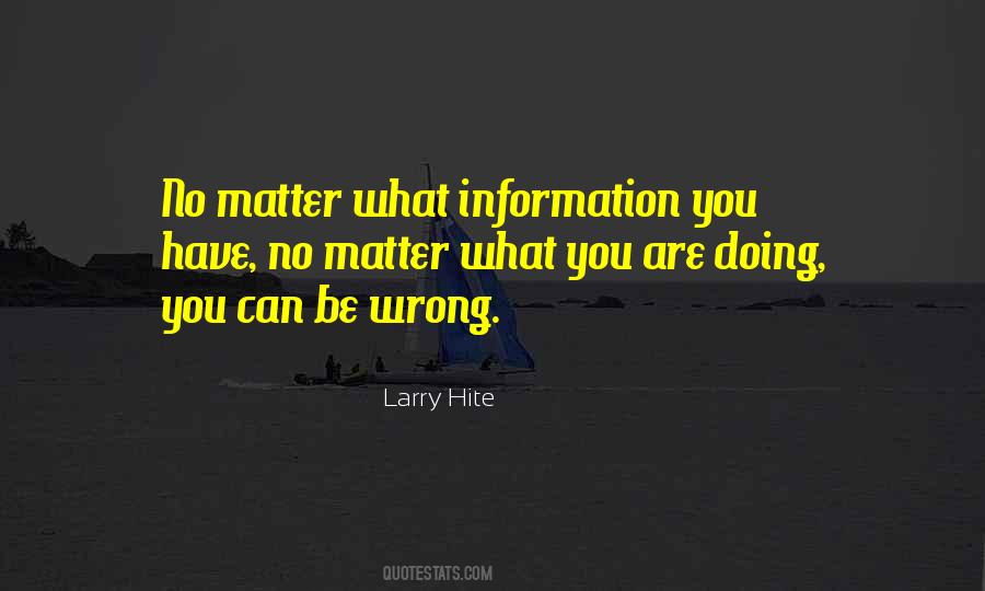 Larry Hite Quotes #217422