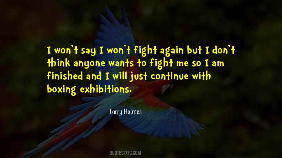 Larry Holmes Quotes #111306