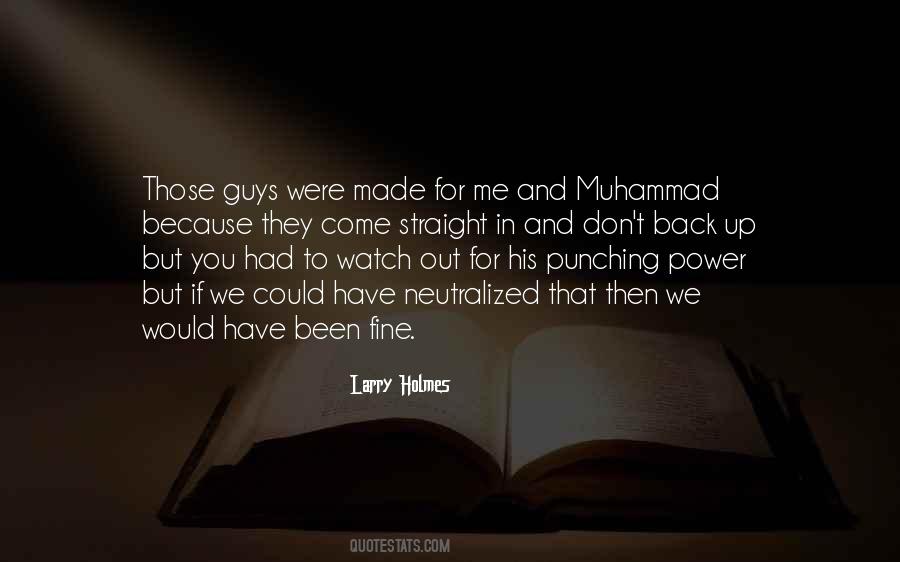 Larry Holmes Quotes #1411735