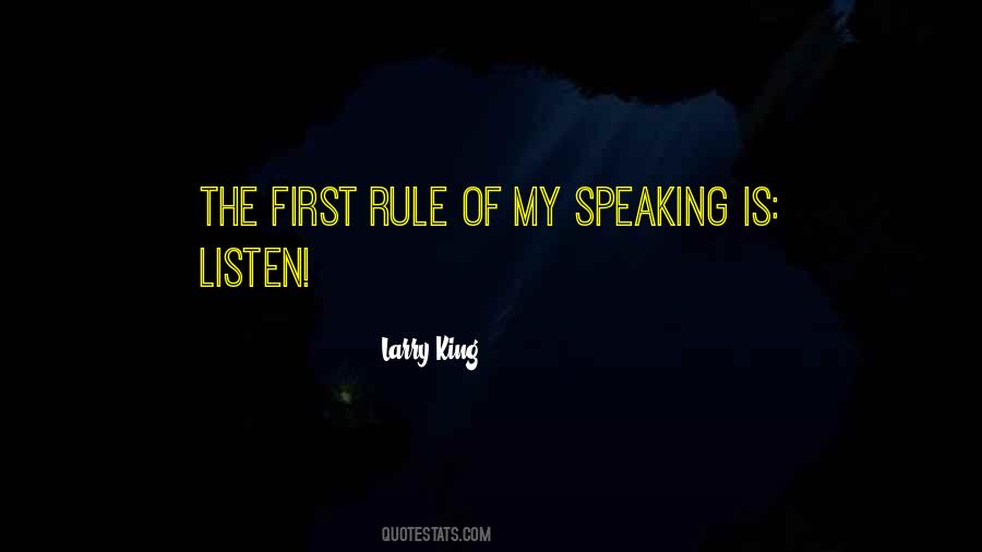 Larry King Quotes #1075447