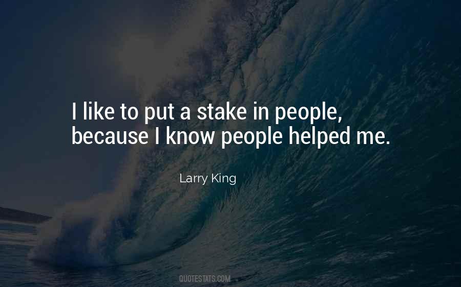 Larry King Quotes #1740946