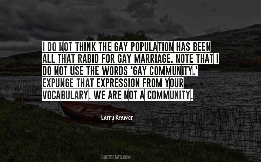 Larry Kramer Quotes #1813605