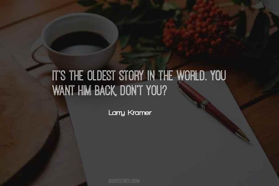 Larry Kramer Quotes #473875