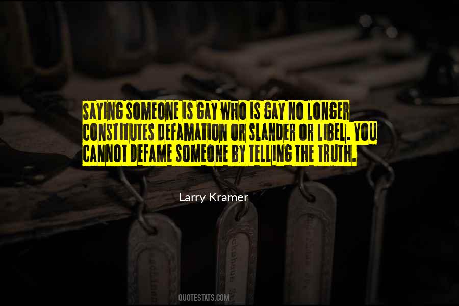 Larry Kramer Quotes #969696