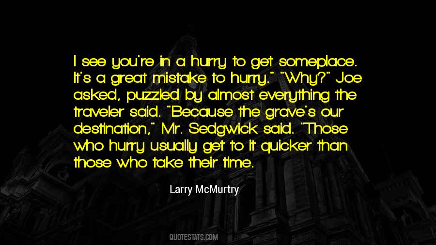 Larry McMurtry Quotes #1398363