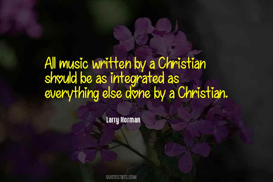 Larry Norman Quotes #282614