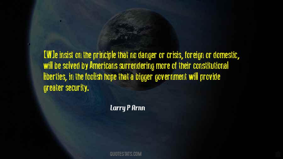 Larry P Arnn Quotes #1154136