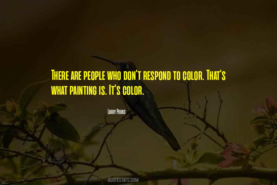 Larry Poons Quotes #1634444