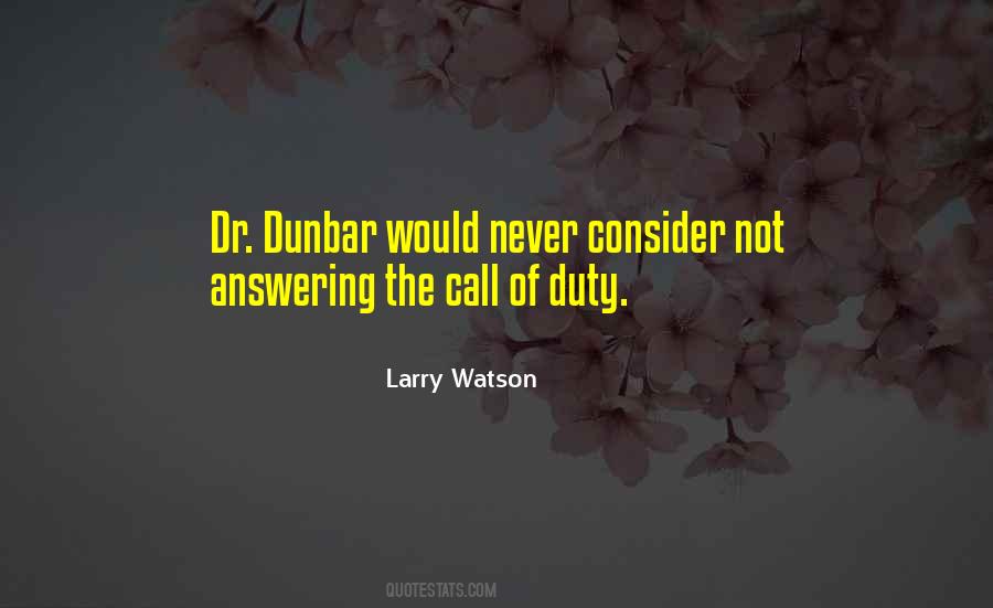 Larry Watson Quotes #1086182