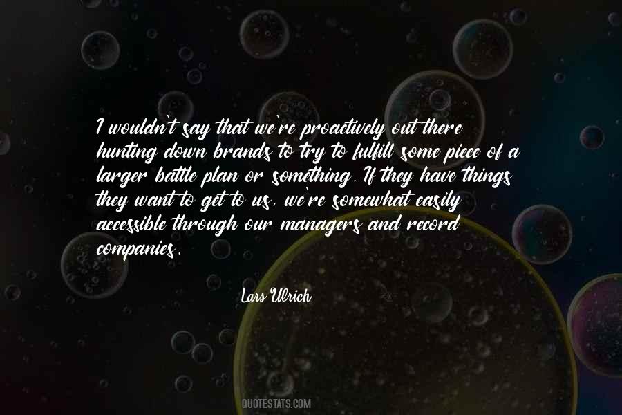 Lars Ulrich Quotes #94376