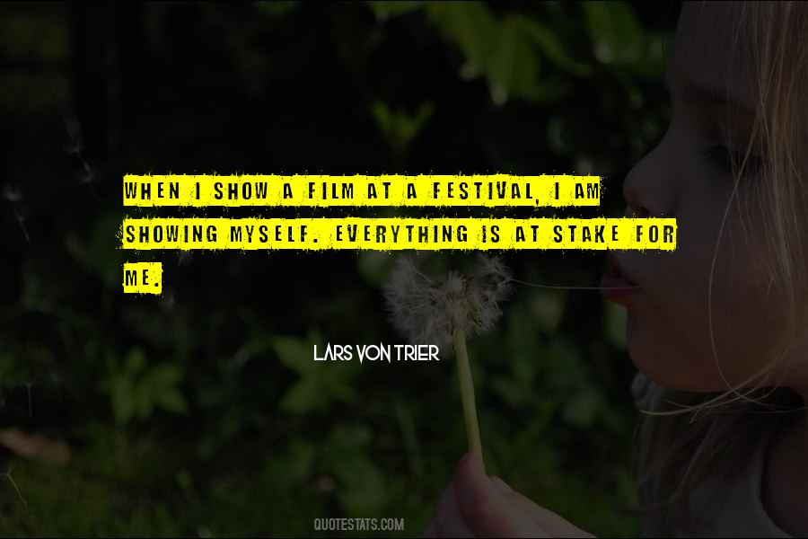 Lars Von Trier Quotes #781910