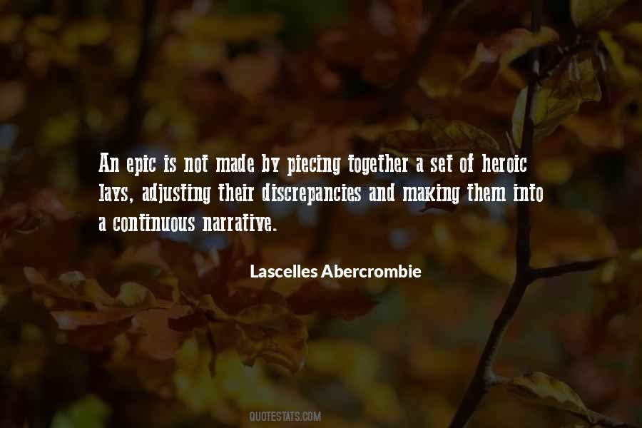 Lascelles Abercrombie Quotes #1680509
