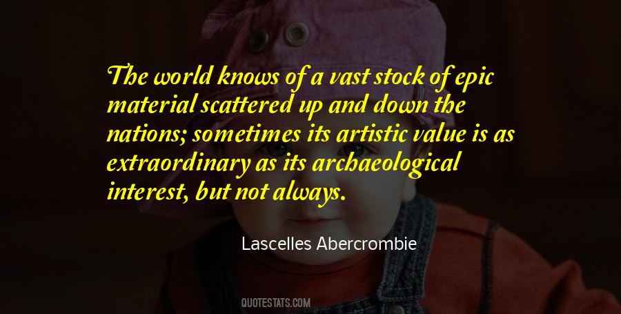 Lascelles Abercrombie Quotes #390524