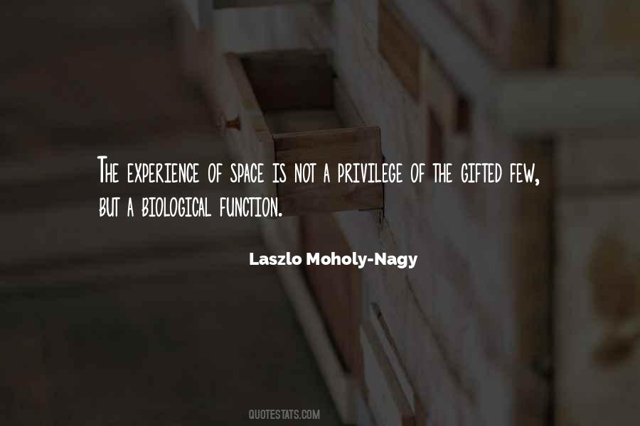 Laszlo Moholy-Nagy Quotes #1835956