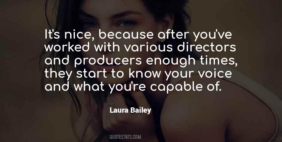 Laura Bailey Quotes #1020515