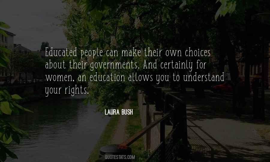 Laura Bush Quotes #208146
